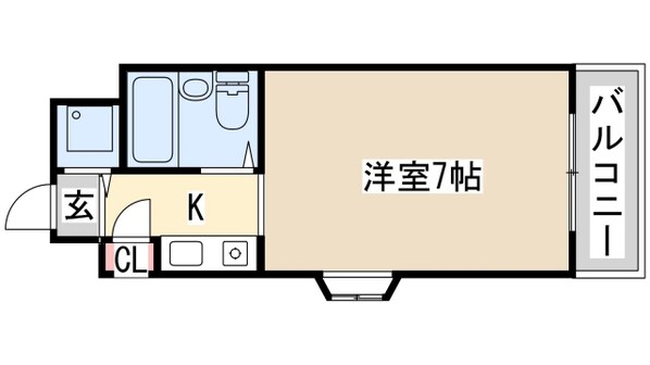 ハーバーヒル大倉山の物件間取画像